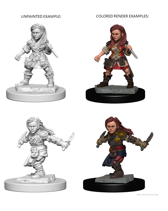 D&D Nolzur's Marvelous Minis: Halfling Rogue Female - Image 3