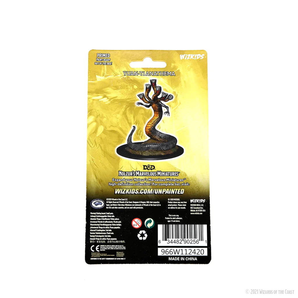 D&D Nolzur's Marvelous Minis: Yuan-Ti Anathema - Image 2