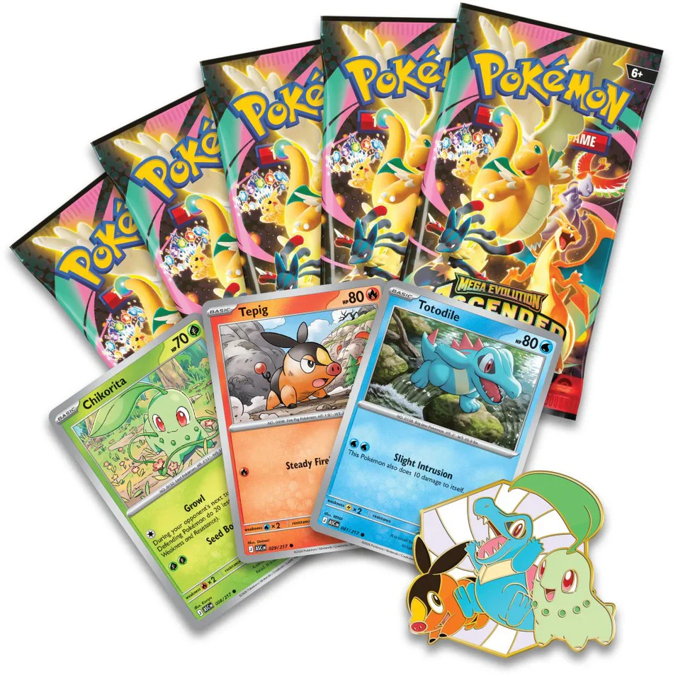 First Partners Deluxe Pin Collection - Ascended Heroes Pokemon TCG - Image 2