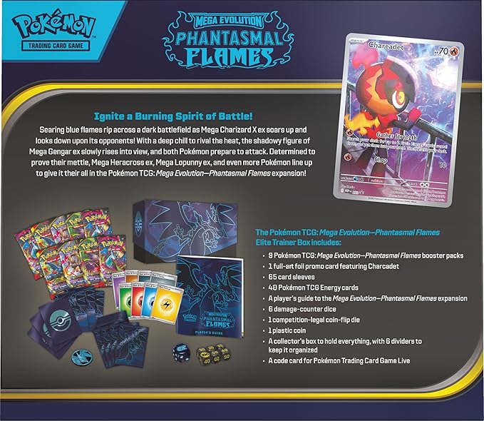Phantasmal Flames Elite Trainer Box - ETB (Inglés) - Image 3