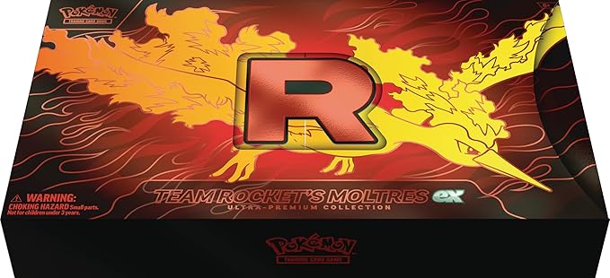 Pokémon TCG: Team Rocket’s Moltres Ex Ultra-Premium Collection (Inglés) - Image 2