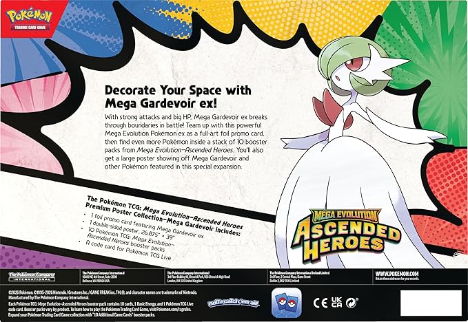 Premium Poster Collection Mega Gardevoir - Ascended Heroes Pokemon TCG - Image 4